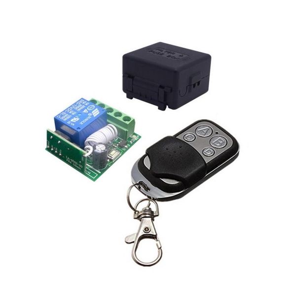 50 Stück 433 Mhz Universal Wireless Fernbedienung Schalter DC12V 10A 1CH Relais Empfängermodul mit RF Remote4122099