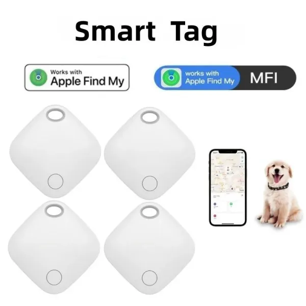 Rastreadores GPS Tracker iTag Bluetoothcompatível com Find My APP Mini Key Finder Locator Portátil Smart Tracker Antilost Device para IOS