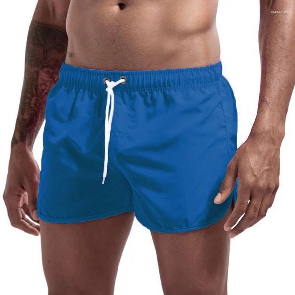 Herren Shorts Schwimmen Sommer Bunte Bademode Mann Badeanzug Badehose Sexy Strand Surfbrett Männliche Kleidung Hosen