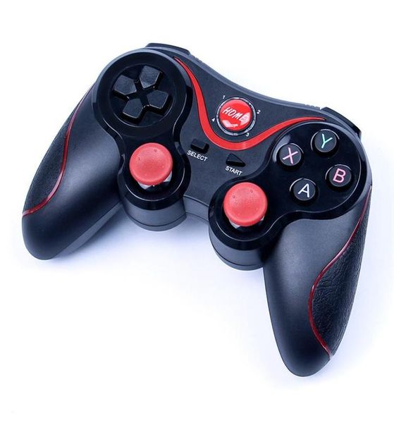 T3 Bluetooth Gamepad Joystick sem fio Game Pad Joypad Gaming Controller Controle Remoto para Samsung S8 Android Phone Smart TV Box 1777027