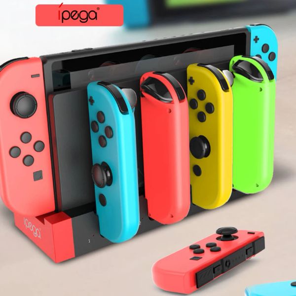 Significa Switch OLED Joy Joy Controller Charger Dock Stand Station titular para Nintendo Switch NS Joycon Game Suporte Charging Dock