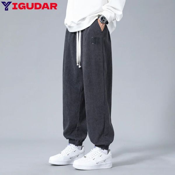 Pantaloni 2023 Autunno Nuovi pantaloni della tuta da uomo pantaloni da jogger larghi hip hop streetwear pantaloni sciolti casual maschi pantalon y2k ropa hombre