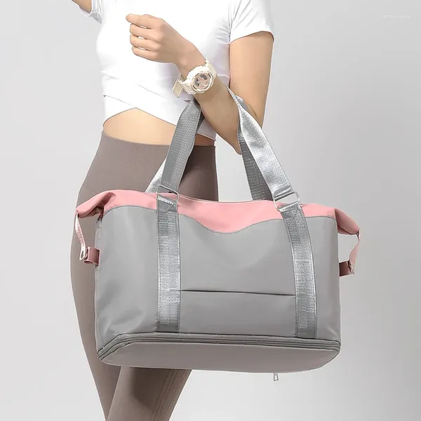 Sacos de noite 2024 moda meninas mulheres viagens esportes computadores laptop alça de ombro multifuncional bolsa com bolsos grandes