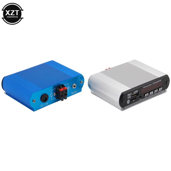 Lettori 2*15W Alluminio Bluetooth 5.0 Ricevitore Kit per auto Lettore MP3 Scheda di decodifica con registrazione FM Funzione di chiamata Schermo a colori Radio FM