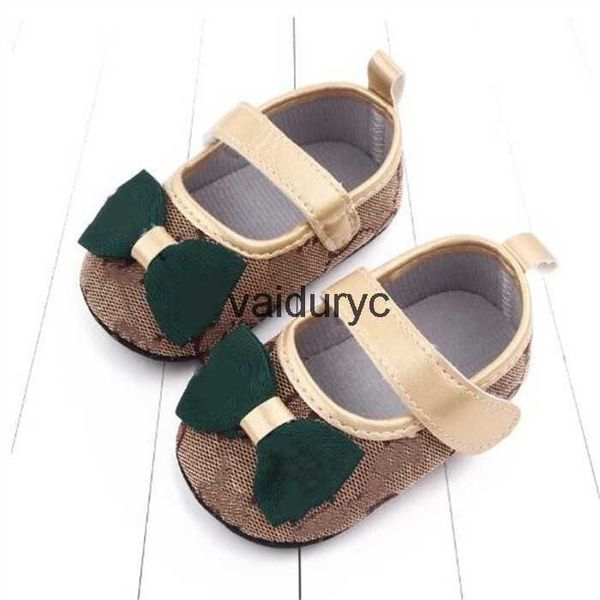 Primeiros caminhantes bonito bebê recém-nascido sapatos infantis meninas calçados antiderrapante sola macia bowknot criança princesa crianças sneakersh24229