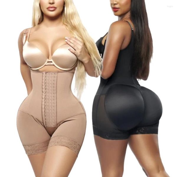 Damen Shapers Fajas Colombianas Hüftgürtel Shapewear Body Postkorsett Postpartum Body Shaper Frauen Reduzieren Sie die Taille und heben Sie das Gesäß an