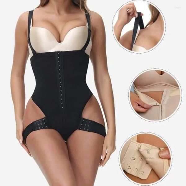 BuHip Damen Shapers Bodysuit Schlankheitshülle Flacher Bauch Frau Binder Shaper Body Bauchkontrolle Push Up Gesäß Enhancer Lifter BuHip