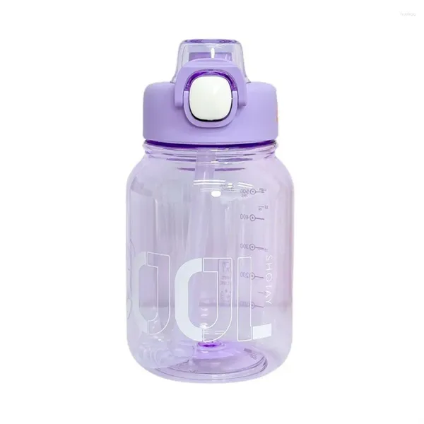 Wasserflaschen Sommer Sportflasche Getränk Trinkwerkzeug Reise Stroh 17x9cm Big Belly Cup Küchenwerkzeuge für