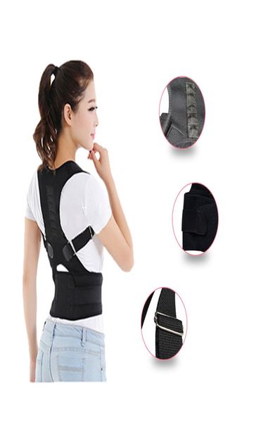 Terapia magnética postura corrector cinta ombro para trás cinto de apoio para homens mulheres cintas suporta cinto ombro postura5856889