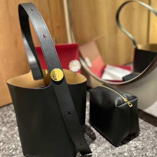 Modetaschen Designer-Eimertaschen Große Kapazität Totes Damen Shopping Umhängetasche Passende kleine Handtaschen Einfacher Stil Geldbörse