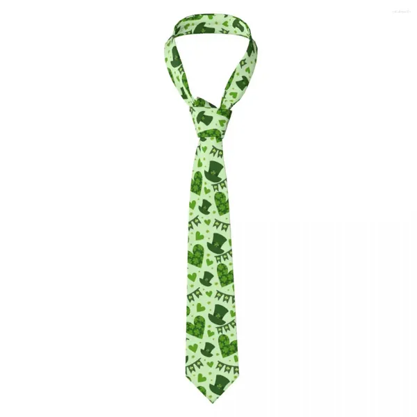 Галстуки-бабочки Happy Tie Ирландия День Святого Патрика Хип-хоп Уличный галстук Свадебный галстук шириной 8 см