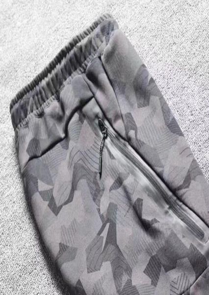 Marca de alta qualidade tecnologia velo casual harem sweatpants camo calças esportivas sarouel masculino treino bottoms para pista traini4607701
