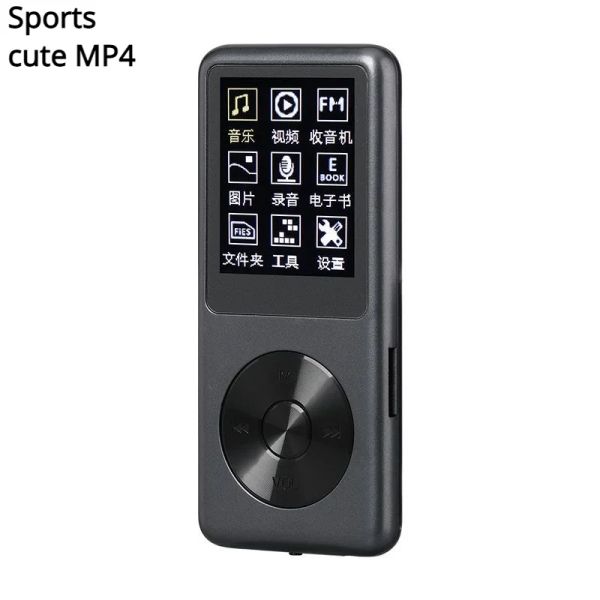 Jogador Desportivo Bonito MP3 Walkman Music Player Estudantes Inglês Ouvindo MP4 Slim Walkman Ler Romances Rádio FM Para iPod Estilo Atacado