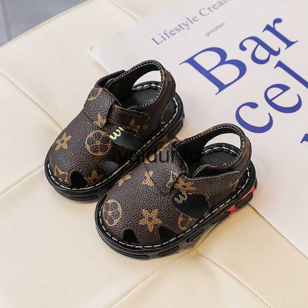 Sandals Boys Born Baby Fashion Summer Infant Kids Sapatos de berço macio