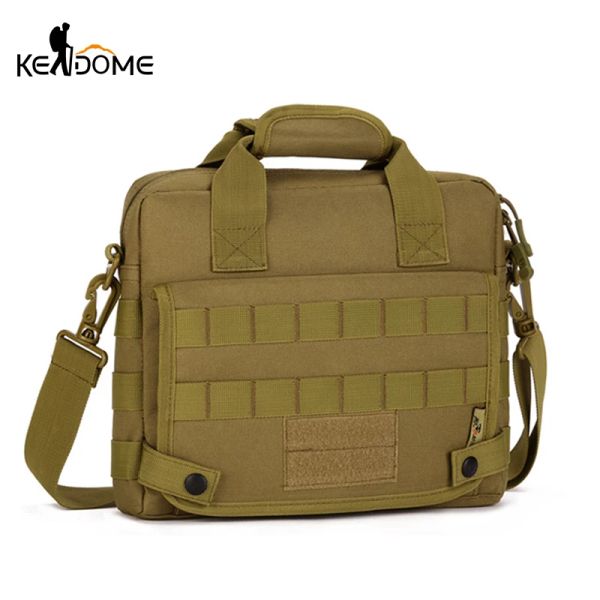 Mochila molle camuflagem ao ar livre bolsa de ombro masculino 10 polegadas portátil tático exército mensageiro saco ipad 4,5 maleta bolsas mulheres xa566wd