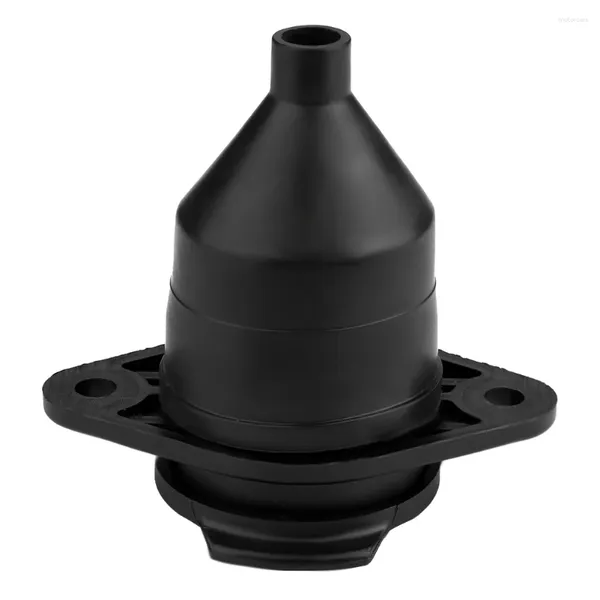 Todo o terreno rodas estilo europa durável leve preto reboque plug adaptadores fiação soquete caminhão para carro semi