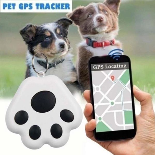 İzleyiciler Mini Pet GPS Kablosuz Bluetooth Tracker Gizli Akıllı Anti Kayıp İzleme Cihazı Köpekler Bulucu Yaka Aksesuarları Çok Fonksiyon