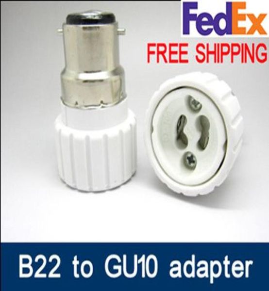 B22GU10 Nuovo adattatore da B22 a GU10 Adattatore per lampada a LED Adattatore a baionetta per adattatore gu10 Convertitore da B22BC a GU10 GU10B228937000