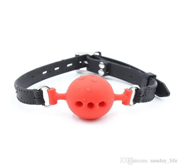 3 dimensioni Silicone Open Buth Ball Baval nel gioco per adulti Landogo di sesso Prodotti di sesso BDSM Toy Erotic Toy Coppia Sex Toys8893505