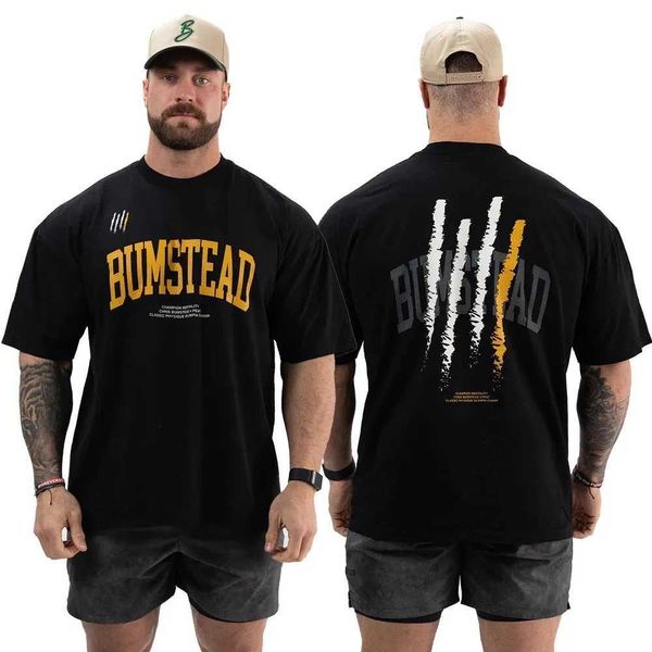 Camisetas masculinas de verão thavage muscular homens cbum puro algodão academia academia de alta qualidade de alta qualidade de manga curta camisetas de manga curta