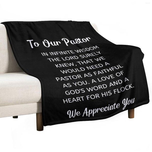 Одеяла нашему пастору — мы признательны за то, что вы бросили одеяло для кемпинга, очень большое одеяло