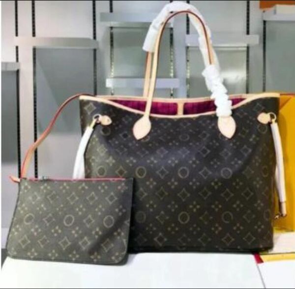 Die Einkaufstasche, große Designer-Tasche, Luxus-Handtasche, Designer-Schulterhandtaschen, braune Geldbörse, florale Designer-Marke, lässige Tragetaschen, Leder-Schultasche mit hoher Kapazität1