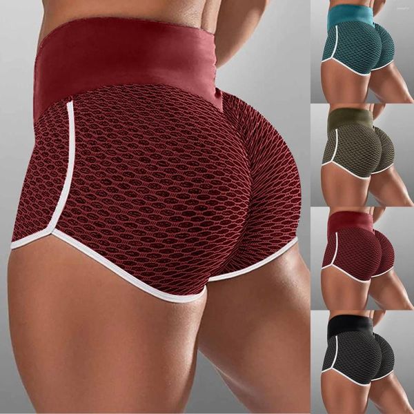 Pantaloncini da donna per sollevamento glutei Yoga Pantaloni sportivi fitness attillati casual