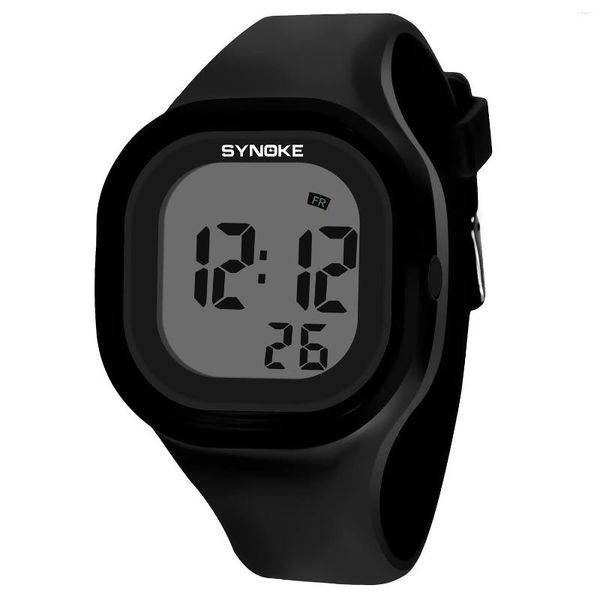 Armbanduhren Frauen Uhren Mädchen Digital SYNOKE Marke 50M Wasserdicht 44MM Jungen Sport Militär Student Kinder Uhr