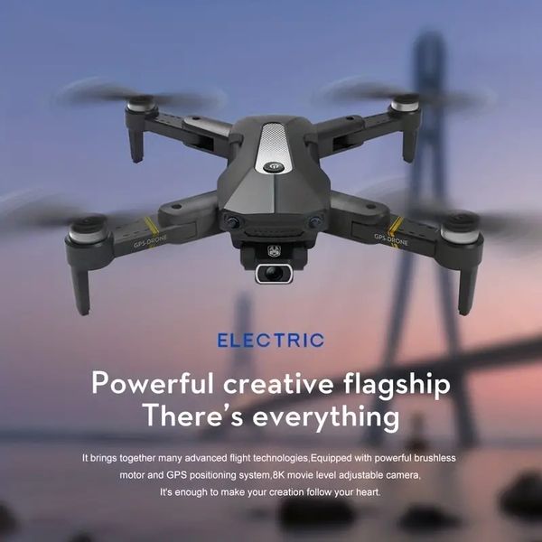 K80 PRO: Drone 5G di livello professionale con GPS, gimbal a tre assi, doppia fotocamera HD per evitare gli ostacoli