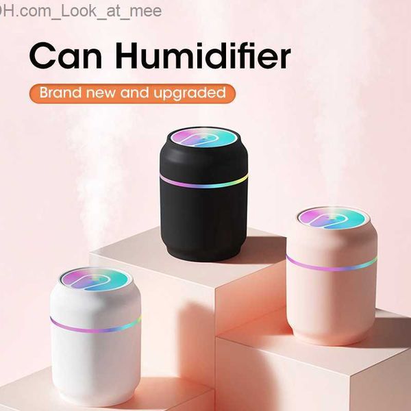 Umidificadores Home Air Humidifi Diffus Car Difusor Car Air Freshener 300ml Purificador de ar Umidificador ultrassônico Mini Umidificador de ar Essenti Oil Q230901