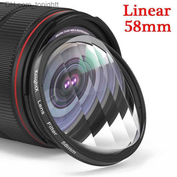 Filtros KnightX Camera Lens Filter UV CPL Prism Caleidoscópio FX Split Fotografia Acessórios DSLR Lens Q230905