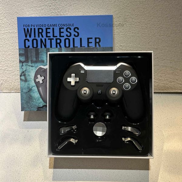 Gamecontroller Joysticks Drahtloser Gamecontroller für Elite/Slim/Pro-Konsole für Dual-Motor-Gamepad mit programmierbarer Zurück-Taste Unterstützung PC HKD230831