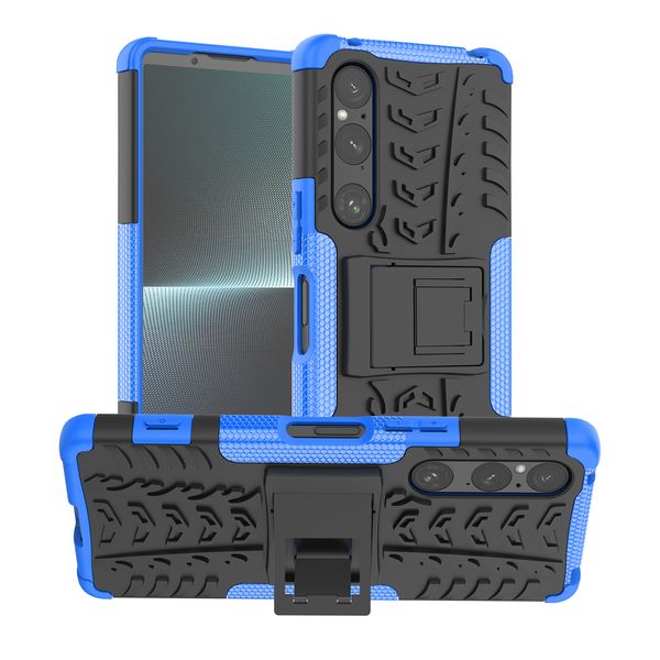 Custodie ibride per Sony Xperia 10 IV 5 III 1 II 5V 1V 10V Custodia rigida Custodia protettiva in silicone per armatura