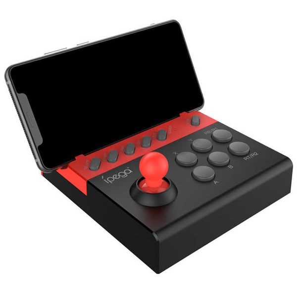 Controladores de jogo Joysticks IPega Pg-9135 Bluetooth Gamepad Controlador de jogo sem fio para Android / iOS Mobile Phone Tablet Analog Fighting Game HKD230831