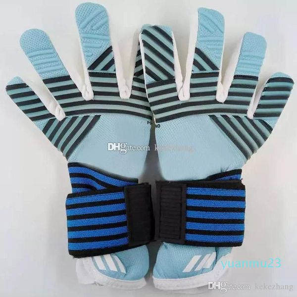 4mm Deutschland verdicken Latex PVC professionelle Kinder Männer Torwarthandschuhe Fußball ohne Finger Save Guard Torwart Torwart Fußball Handschuh