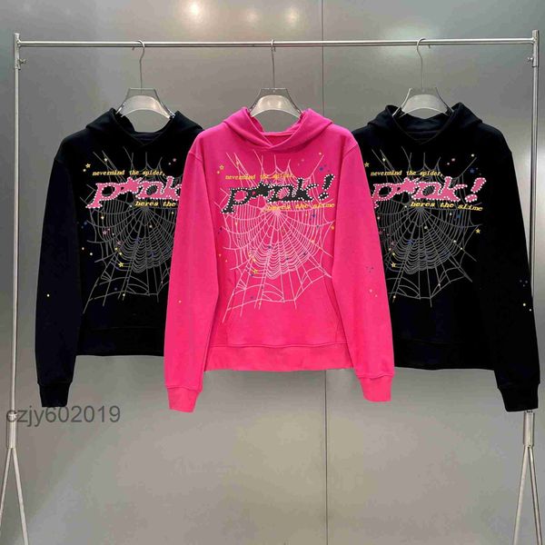 Herren Hoodies Spider Web Designer Sweatshirts Hoodie Y2K Streetwear Hip Hop Zipper Cardigan Dark Stranger Things Zip Up Kleidung WinterILDL