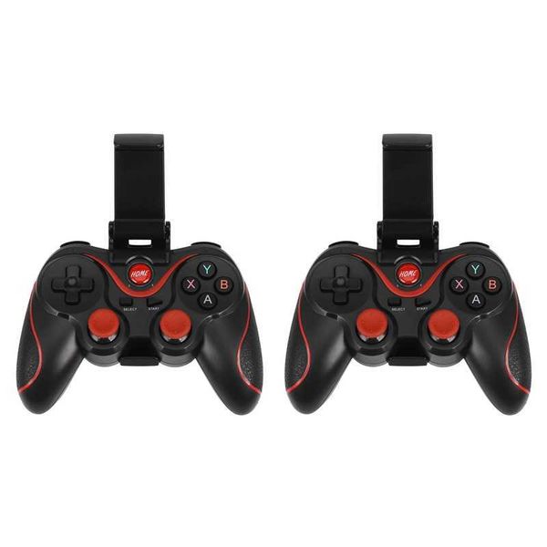 Игровые контроллеры Joysticks 2x Bluetooth Wireless Controller Gamepad для iOS Android Fire TV Stick HKD230831