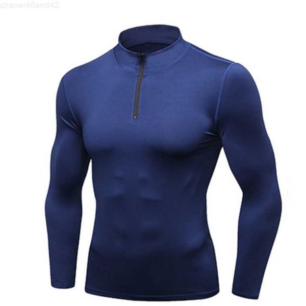 2021 neue LL Yoga Herren Sportjacke Herren Lauf Fitness Kleidung Coach Anzug halber Reißverschluss enger Trainingsanzug LL-9004 Sportbekleidung