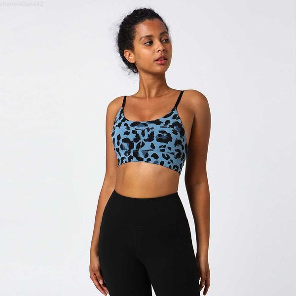 LL-2134 roupas de yoga feminina estampa de leopardo sexy cintura alta apertada hip lift calças de nove pontos esportes corrida calças de fitness terno por favor verifique a tabela de tamanhos Sportswear