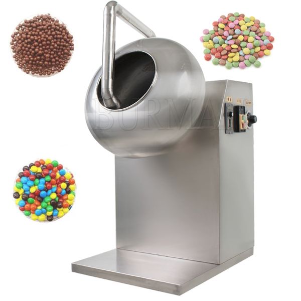 Kommerzielle kleine Zuckerbeschichtungs-Poliermaschine, Erdnuss-Schokoladen-Edelstahl-Süßwarenhersteller