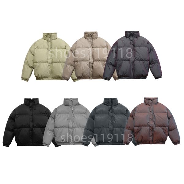 Mens Womens Designer Lazer Ess Down Jacket Marca Luxo Casacos de Inverno Casaco Moda Jaquetas Homens Parkas Over Size S-XL