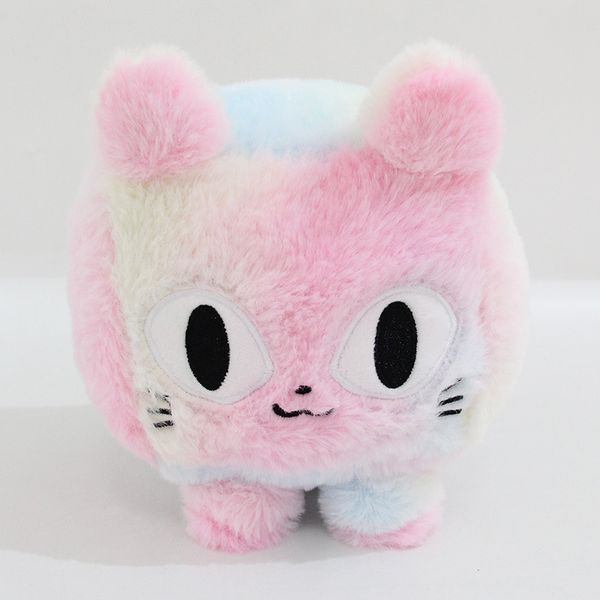 Colorato simulatore di animali domestici gatto peluche simpatico cartone animato animali di peluche peluche regalo per ragazze e ragazzi