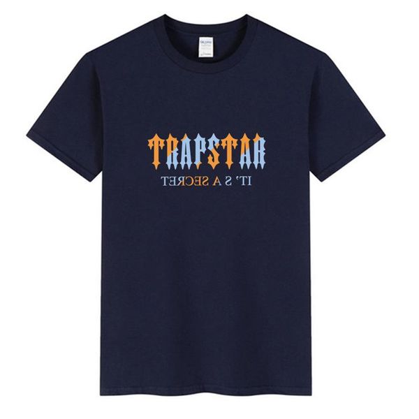 Trapstar Londres Designer T-shirt Verão Impressão 3D Tee Roupas Femininas Masculinas Esportes Fitness Poliéster Spandex Breathab236Z