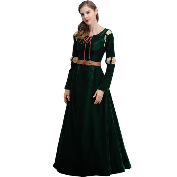 Хэллоуин храбрый легенда, потому что смелое платье легенды Мелинда косплей костюм женский кассуитский платье