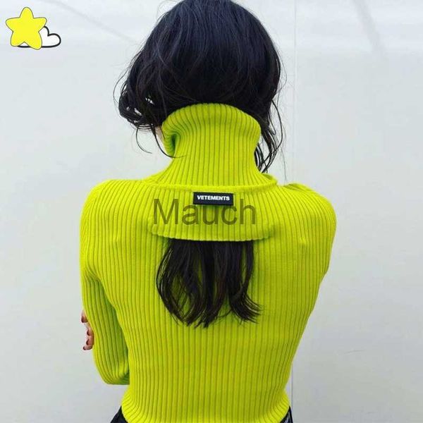 Мужские свитера Vetements Sweater Мужчины Женщины повседневная мода ТЕЙНЯЯ ВОЗМОЖНА ТЕПРИТЕЛЬНА