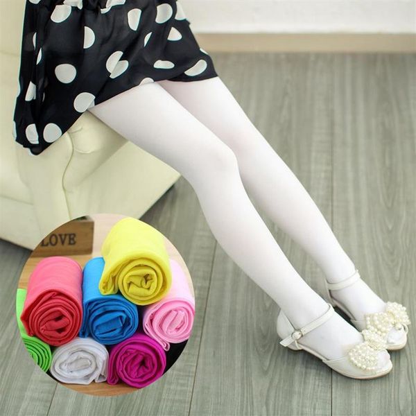 1 Paar Kinder Baby Strumpfhosen Samt Ballett Dancewear Strumpfhosen Tanz atmungsaktiv warm weich bequem lange Oberschenkel hohe Socken Hosiery291t