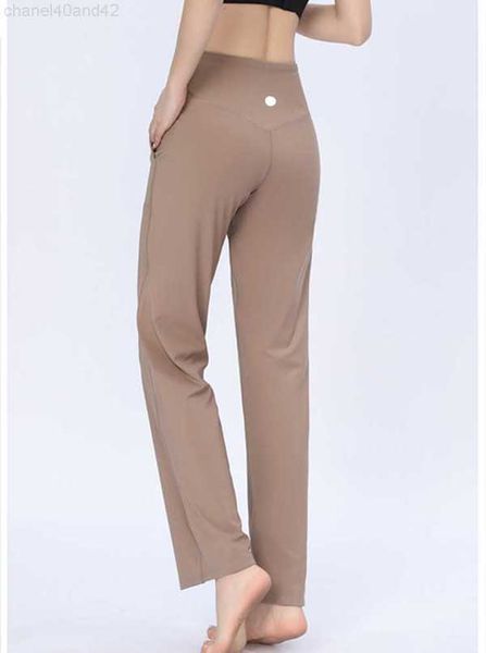 LULL Yoga Pantaloni svasati Pantaloni lunghi da donna a vita alta Slim Fit Pantaloni a zampa d'elefante Mostra gambe Yoga Fitness Tinta unita Tinta unita CK620 Abbigliamento sportivo Fitness