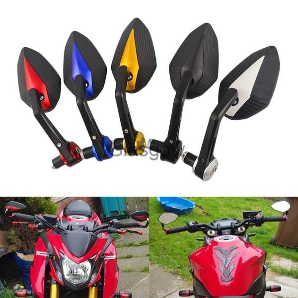 Espelhos para motocicleta, espelho para guiador, barra lateral, extremidades, espelho para yamaha r6 r1 mt 09 tmax xmax wr 125 250 para 690 125 200 390 x0901