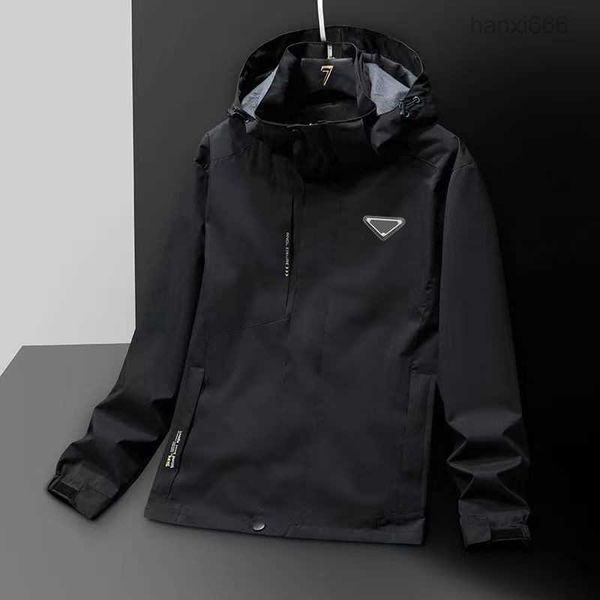 Jaquetas masculinas suéteres designer windbreaker jaqueta à prova de chuva suéter impressão camisa masculina qualidade redonda carta longa bordado top pulôver