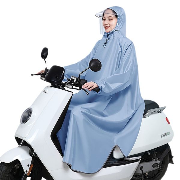 Regenmäntel Oxford-Ärmeln Poncho Lange Single Fashion Regenmantel Elektroauto Batterie Auto Motorrad Regenmantel 230831